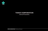 General Presentation - Tosoh Library/Tosoh/About/PDFs/General... · General Presentation . TOSOH CORPORATION 2The Chemistry of Innovation 화학의 혁신을 통해 품질 높은