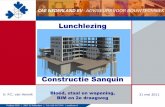 Constructie Sanquin - CAE BIM/2011-05...• Mede-auteur Compendium Constructieve Veiligheid/ oprichter Registerconstructeur • Ketenintegratie sinds 2005 • UHSB – afstudeerders