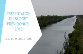 PRÉSENTATION DU BUDGET PRÉVISIONNEL 2019cdn1_3.reseaudescommunes.fr/cities/328/documents/mhdr9ijapjmu… · Le budget prévisionnel 2019 est représenté en respectant chacun des
