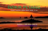 DZIKIR PETANG - andy.com.bnandy.com.bn/download/Dzikir Petang.pdf · Keutamaan Dzikir Petang & Waktunya بَرُ غَ À َألَِإرِص َعلا ِةَلاصَن مَِللَّاÀَورُكُذَي¿