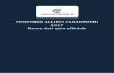 Concorso Allievi Carabinieri 2017 - Banca dati quiz€¦ · 21 Una delle opere firmate in Italia dall'architetto spagnolo Santiago Calatrava è: A. la stazione alta velocità Mediopadana