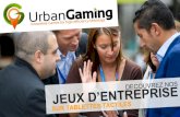 UrbanGaming propose desUrbanGaming propose des jeux de team building sur tablettes tactiles pour dynamiser vos séminaires professionnels. Nos animateurs arrivent en fin de réunion,