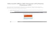 Microsoft Office 365 Personal 1PC/Home Premium 2PC Office 365... · Microsoft Office 365 Personal 1PC/Home Premium 2PC Der Installer Ihrer erworbenne Office 365 Version ist in Japanisch.