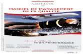 MANUEL DE MANAGEMENT DE LA QUALITE - Aubert&Duval Site · 2017-11-27 · PG QU 0152 « Traitement des évènements Qualité » (Firminy) ANC27 « Traitement des Non-Conformités »