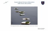 Inquiry-Based Science Education: dalla teoria alla pratica · 2016-03-12 · dalla teoria alla pratica Barbara Scapellato Camerino, 8 marzo 20121 Gli insegnanti piantano semi di conoscenza