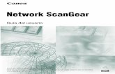 Network ScanGear - Canon Europe...Introducción al software 1-2 Introducción 1 Introducción al software Funciones Network ScanGear es un controlador de escáner de 32 bits compatible