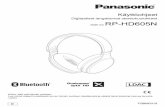 Malli nro - Panasonic · 2018-06-19 · 2 Suorita vaiheet 2 ja 3 kohdassa “Tämän laitteen pariliittäminen (Rekisteröinti) Bluetooth®-laitteen kanssa yhteyttä varten”. (l8)