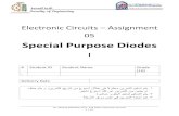 Special Purpose Diodesdraelshafee.net/Fall2016/electronic-circuits-i... · 2016-11-09 · Dr. Ahmed ElShafee, ACU : Fall 2016, Electronic Circuits -1 / 13 - Electronic Circuits –