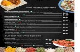 HINDUSTANI CHAKHANAS - Kin's Socialkinssocial.ca/menu.pdf · 2020-05-01 · paneer tikka wrap chicken tikka wrap $6.99 $7.99 sides kachummbar salad pickle papadam raita $2.50 $3.00