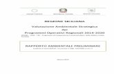 Valutazione Ambientale Strategica dei Programmi Operativi …pti.regione.sicilia.it/.../PIR_Avvisi/RAP_31_5_2013.pdf · 2013-06-17 · REGIONE SICILIANA Valutazione Ambientale Strategica
