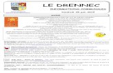 Vendredi 28 juin 2019 - Le Drennec · 2019-08-17 · mairie.le-drennec@wanadoo.fr INFORMATIONS COMMUNALES Vendredi 28 juin 2019 MAIRIE COMMUNIQUE.RECOMMANDATIONS EN CAS DE FORTES