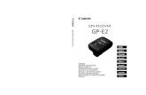 GPS RECEIVER - Amazon Web Servicesaperturent-static.s3.amazonaws.com/documents/CanonReceiver.pdf · EOS 5D Mark III and EOS 7D Users If [GPS device settings] is not displayed on your