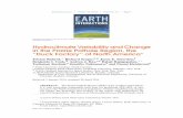 HydroclimateVariabilityandChange in the Prairie …jsmerdon/papers/2014_ei_ballardet...The Prairie Pothole Region (PPR) contains between 5 and 8 million wetland basins in small depressions