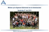 Welkom op de Algemene Ouderavond van de Antoniusschool …rkantonius.nl/.../uploads/2019/07/Presentatie-algemene-ouderavond-… · Algemene ouderavond 2018 € 0 € 538 € 538 Diversen