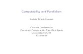 Computability and Parallelism€¦ · Lambda Calculus Deﬁnition Avariablexoccursfree inMifxisnotinthescopeofλx.Otherwise,x occursbound. Notation The result of substituting N for
