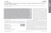 AtmosphericPressure Chemical Vapor Deposition of Iron ...lawm/Atmospheric-pressure chemical va… · characterization, and bulk and surface defect passivation of pyrite thin ﬁ lms.