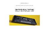 ACIDLAB - BASSLINE 3 · La Bassline d'Acidlab est un synthétiseur monophonique analogique inspiré du Roland TB-303. Il possède un unique oscillateur réglé soit en onde en dents