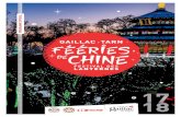 PROGRAMME OFFICIEL - Festival des Lanternes Gaillac€¦ · PROGRAMME OFFICIEL. Gaillac, cité millénaire, ouvre officiellement le premier Festival des lanternes chinois en France
