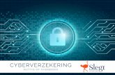 CYBERVERZEKERING - OVVZ · 2. Gebruik een virusscanner, firewall, anti-spyware, advertentieblockers en veilige websites. 3. Houd systemen up-to-date. Download en installeer de benodigde