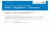 Handreichung des TMBJS und TMASGFF Kita Hygiene Corona · 2020-06-16 · Kita – Hygiene – Corona Hygiene in der Kindertagesbetreuung im Kontext der Corona-Pandemie Festlegungen