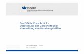 DGUV Vorschrift 2 - Hamburg - 300611 - Bell · 2015-03-19 · DGUV Vorschrift 2 Hamburg, 30.6.2011 Seite 2 Gliederung 1. Hintergründe der Reform 2. Das Konzept 3. Vom Mustertext