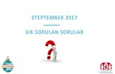 STEPTEMBER 2017 SIK SORULAN SORULAR · 2018-07-27 · 4 STEPTEMBER HAKKINDA TEMEL SORULAR Steptember ne zaman başlar, ne zaman biter? Steptember 4 Eylül 2017 Pazartesi günü başlar