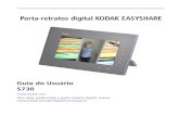 Porta-retratos digital KODAK EASYSHARE€¦ · porta-retratos e obter a melhor visualização. O porta-retratos exibe as fotos na orientação paisagem . Para alterar para a orientação