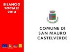 COMUNE DI SAN MAURO CASTELVERDE · 2017-02-06 · BILANCIO SOCIALE 2014 DEL COMUNE DI SAN MAURO CASTELVERDE 5 1.IL CONTESTO La storia La storia di San Mauro Castelverde è quella