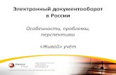 Электронный документооборот в России · 2018-11-01 · Электронный документооборот: кадровый учёт и расчёт