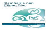 Comhairle nan Eilean Siar - Audit Scotland · 1 Comhairle nan Eilean Siar (the Comhairle) and its group financial statements were unqualified. 2 The pensions liability has increased
