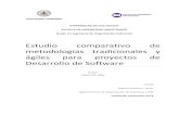 Estudio comparativo de metodologías tradicionales y ágiles ... · Estudio comparativo de metodologías tradicionales y ágiles para proyectos de Desarrollo de Software 3 ABSTRACT