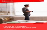 Planes de Pensiones Santander Asset Management...de planes y fondos de pensiones El valor de los derechos de movilización, de las prestaciones y de los supuestos excepcionales de