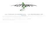 LA THESE D’EXERCICE – LE MEMOIRE DE D.E.S.aiphmn.free.fr/view.php/Proc%E9dure%20th%E8se%20AIPHMN.pdf · Autorisation de soutenance ... mémoire de DES et qui marque la fin de