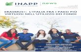 ERASMUS+: L’ITALIA FRA I PAESI PIÙ VIRTUOSI NELL'UTILIZZO … · 2019-12-06 · news erasmus+ l’italia fra i paesi piÙ virtuosi nell'utilizzo dei fondi european vocational skills