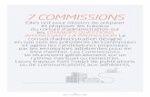 7 COMMISSIONS - UTP · 2019-06-17 · 10 Rapport d’activité 2018 de l’UTP 7 COMMISSIONS Elles ont pour mission de préparer et proposer les travaux du conseil d’administration