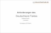 Andreas Schulz 04.06.2012Chart Charts Fachtagung VCD … · 2017-03-29 · Andreas Schulz 11.06.2012 Deutschland-Taktes Anforderungen des Fachtagung VCD Berlin. Rückzug des Fernverkehrs