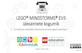 LEGO® MINDSTORMS® EV3 ülesannete kogumik+EV3+tarkvara... · 2020-01-27 · LEGO® MINDSTORMS® EV3 ülesannete kogumik 1. EV3 tarkvara, kontroller, esimesed sammud programmeerimises