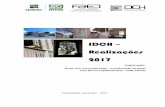 IDCH Realizações 2017 · 2019-08-01 · 4 IDCH – Realizações 2017 IDCH – Realizações 2017 1. Digitalização dos documentos que compõem o acervo da Ditadura em SC 2. Formatação