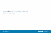 Dell EMC PowerEdge T340...471,3 mm (18,56 inç) Çerçeve ile: 14,1 mm (0,56 inç) 545,4 mm (21,47 inç) 589,1 mm (23,19 inç) Sistem ağırlığı Tablo 2. Dell EMC PowerEdge T340