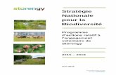 Stratégie Nationale pour la Biodiversité · 4.5 Améliorer le reporting des actions de Storengy en reportant sur les moyens mobilisés en faveur de la biodiversité et sur l’efficacité