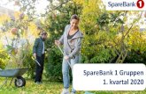 SpareBank 1 Gruppen 1. kvartal 2020 · SpareBank 1 Gruppen konsern *) 1.1.2020 ble personforsikringsproduktene fra SpareBank 1 Forsikring AS overført Fremtind Livsforsikring AS.