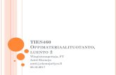 TIES460 OPPIMATERIAALITUOTANTO 2 - Jyväskylän yliopistoappro.mit.jyu.fi/oppimateriaalituotanto/luennot/ties460_luento2_2017… · Sähköinen oppimateriaali helpottaa tilannetta,