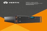 VERTIV™ Liebert GXT5 · VERTIV™ Liebert® GXT5 Protezione di applicazioni mission-critical con UPS efficienti e intelligenti Modelli da 5-10 kVA