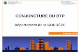 CONJONCTURE DU BTP - DREAL N-Aquitaine...2 000 lgts-20,0% Sur 12 mois à fin juillet 2015 (évol 1 an) Logements mis en chantier 600 lgts-33,3% 1 700 lgts-29,2% Sur 12 mois à fin