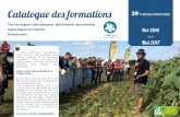 Catalogue des formations 39 thèmes proposés · 1 jour : mardi 29 novembre 2016 Intervenant : Michel DERVAL, vétérinaire-naturopathe Lieu : DAOULAS Aromathérapie en élevage bovin