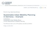 Sustainable Urban Mobility Planning in Germany – Example · Source: Mohaupt, M.: City of Dresden 2025 plus, sustainable urban mobility plan (SUMP), Annual POLIS conference 2011,