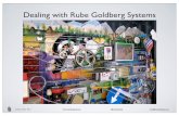 Dealing with Rube Goldberg Systems · The harder you push, the harder the system pushes back. 3. Behavior grows better before it grows worse. 4. The easy way out usually leads back