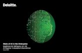 State of AI in the Enterprise ... IT-Automation Cyber-Sicherheit Qualitأ¤tskontrolle Risikomanagement