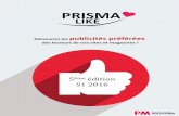 PRISMA LIKE...Le Petit Marseillais . L’habillage Web le plus apprécié : L’Office de tourisme d’Espagne . 77% . 79% . Pourcentages de « plait » (beaucoup + assez) sur la cible