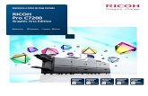 RICOH Pro C7200 - tecnicopy.mx · Impresora a Color de Hoja Cortada RICOH Pro C7200 Graphic Arts Edition Impresora Copiadora Scáner RICOH Pro C7210SX MFP ppm 95 RICOH Pro C7210X